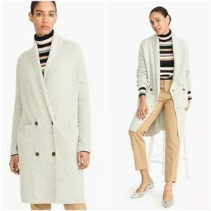 J. Crew Grey Jacket Sweater Size Small